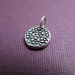 joy sterling silver charm