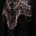 Professional Bellydance Belt, Fusion, Noir, Nouveau, Black, Teal, Burlesque, Cabaret, Gothic, Tribal, Circus
