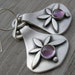 SHIPS IMMEDIATELY Pietas Sterling Silver Alexandrite Goddess Earrings