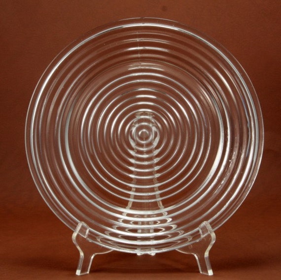 Manhattan Depression Glass Dinner Plate Anchor Hocking