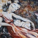mother and child art print - Here & Now - archival signed 12x12 motherhood print
