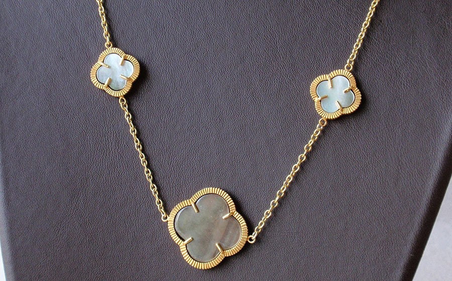 SALEVan Cleef Inspired Clover NecklaceRESERVED FOR SHEILA SALEVan Cleef Inspired Clover NecklaceRESERVED FOR SHEILA