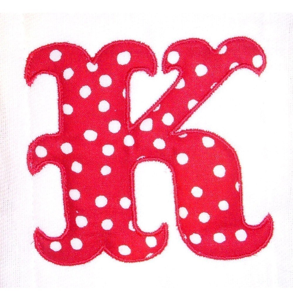 Applique Monogram 011 3 sizes 3 4 5 Machine by