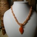 Tangerine Dream Necklace - RESERVED FOR KATIE