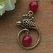 Phoenix Rising from the Fire Necklace