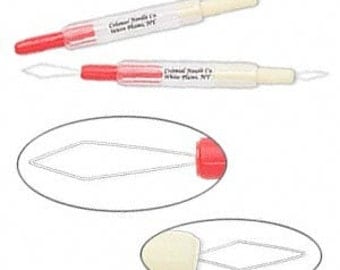 Colonial Needle Threader - Two sizes in One - Double Ended - Normal and Extra Large 3092TL fnt