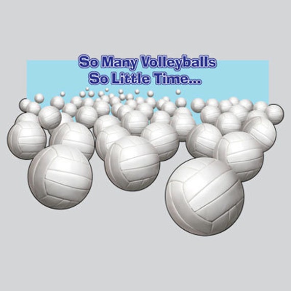 VOLLEYBALL SPORT on One Large Fabric Panel For by TheLonesomePet
