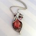 Lily Necklace Peach