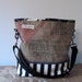 Recycled Burlap and Fabric Bucket Bag : Carter Milling