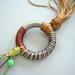Satin statement necklace