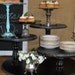 Shabby Chic Wedding, Vintage Inspired Cake and Cupcake Stand, Pie, Candy Bar Display, Outdoor Wedding, Farm, Country