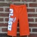 the clash upcycled / recycled shorTEEs kung-fu pants 12-18 months