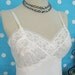 CYBER MONDAY 25% off Vanity Fair Vintage White Lace Full Slip with Original Tags SMALL to Medium