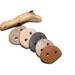 I'VE GOT A NOTION - Genuine Drilled Beach Stones - big buttons - links