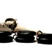 River Rock Beach Stones Pairs Drilled Pebbles Dangle beads with Jewelry Making Rings "Bronze" by StoneMe