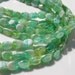 Green and White Swirl Large Pinch Beads 25