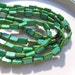 Turquoise 12mm Table Cut Czech Glass Rectangle Beads 10
