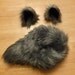 Wolf Halloween Costume - Wolf Ears and Wolf Tail-Custom Choose your color-Anime, Fantasy, Cosplay. Burning Man