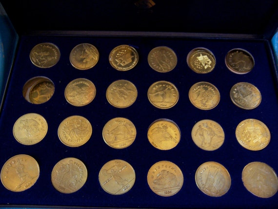 1984 games of the xxiiird olympics coin collection