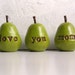 Gifts for mom / Christmas gift for her / 3 love you mom pears / gift for women / pears gift / gifts for mothers
