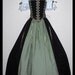 CLEARANCE - READY TO MAIL - RENAISSANCE PIRATE BODICE AND PANELS KIRT - 40 to 43 Inch Waist