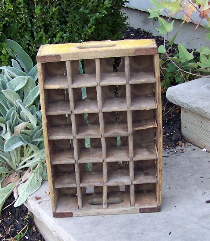Vintage Wood Coca Cola Shelf or Display Case
