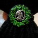 Dreadlocks Hairtie or Ponytail Holder for Dreads or Thick Hair or Sisterlocks Lady in the Garden