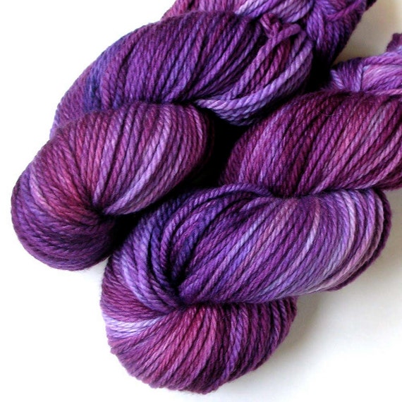 SW Merino Cashmere and Nylon Aran Yarn African by JulieSpins