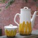 Vintage 60s Vera Sunflower Coffee Pot Island Worcester