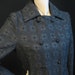 Vintage 60s Trapunto Evening Coat M ML Jackie O