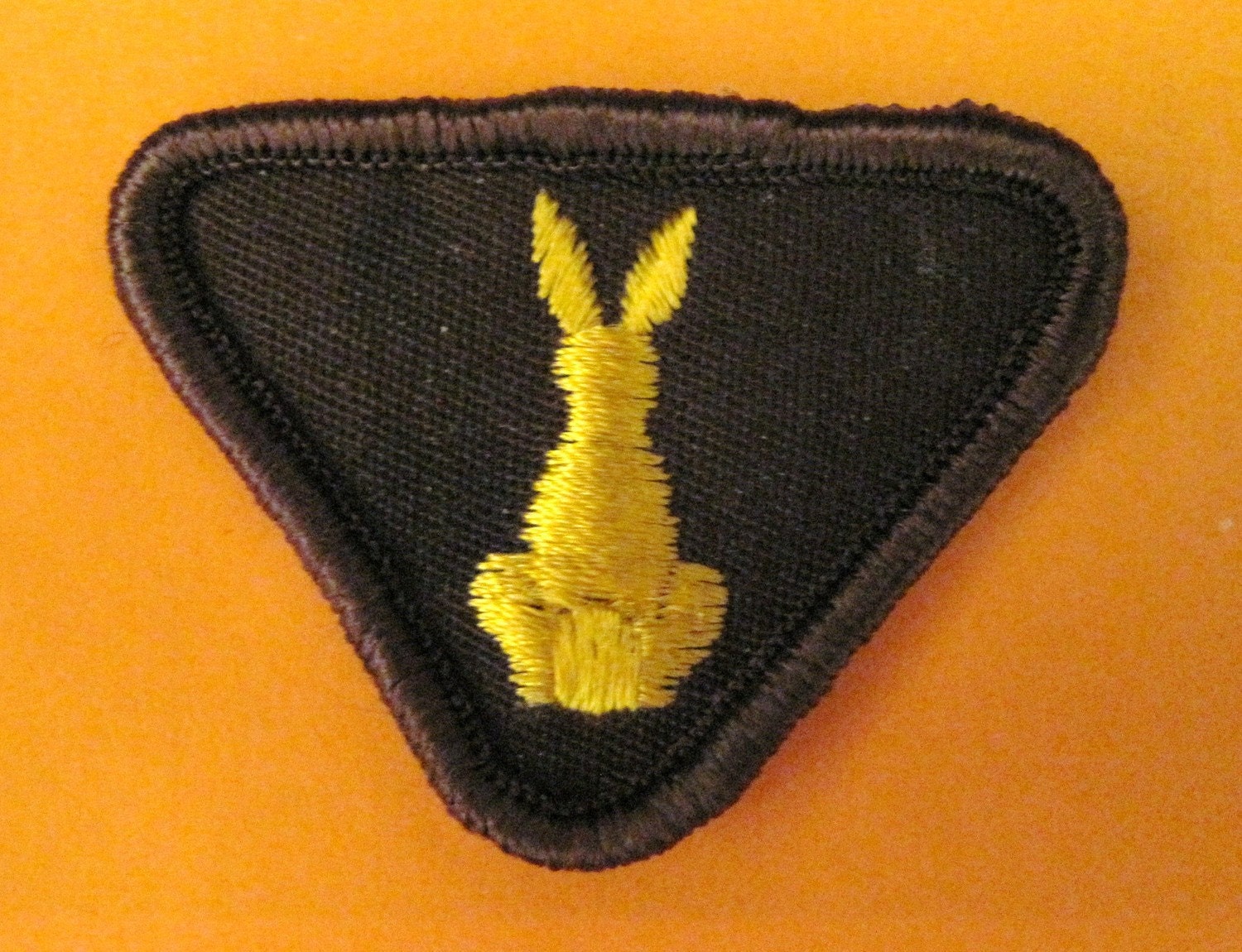 Three Vintage Brownie Badges Bunny Bee Campfire Outdoors
