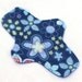 ULTRATHIN Pantyliner 8 Inch WeeEssentials Mini Pad with wings for Every Day - Denim Floral