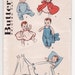 Butterick 8800 Vintage Doll Clothes Sewing Pattern