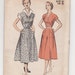 Advance 5784 ladies Dress Vintage Sewing Pattern FF 32 Bust