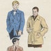 Vintage Sewing Pattern Butterick 6320 Young Men's Shirt Sport Jacket Boys 12-14