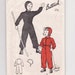 Butterick 2736 Snow Suit Children's Vintage Sewing Pattern Size 2