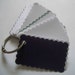 CLEARANCE SALE Upcycled keychain notebook