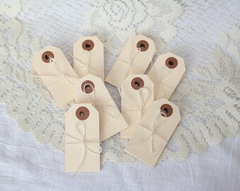 Manilla Shipping Tags - Extra Small - 10 pack