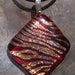 SALE Where The Wild Things Are fused glass pendant