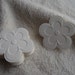Scrapbook Paper Flowers...18 Piece Set of Very Lovely Cherry Blossom Embossed Scrapbook Paper Flower Embellishments