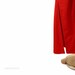 Vintage Geoffrey Beene Midi Skirt L - Fire Red Avant Garde Asymmetric Skirt