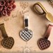 200 Sun And Moon MEDIUM Vintage Heat Bails - Mix And Match Glue On Pendant Bails for Jewelry
