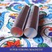 20 Neodymium Rare Earth Magnets - PERFECT SIZE for GLASS MARBLE - BUTTON MAGNETS - STRONG and COMPACT - 1\/16 Inch Thick