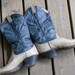 Take 30% Off Vintage LEATHER COWBOY BOOTS, Blue, Larry Mahan collection, made in Texas, very cool