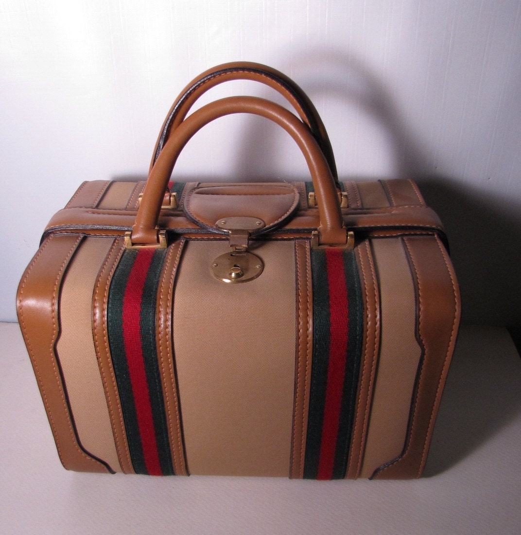 old gucci suitcase