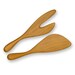 Spade Salad Servers in Queensland Kauri - FREE SHIPPING