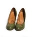 RESERVED vintage pump moss green size 8