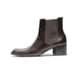Size 7 Dark Brown Leather Chelsea Ankle Boots