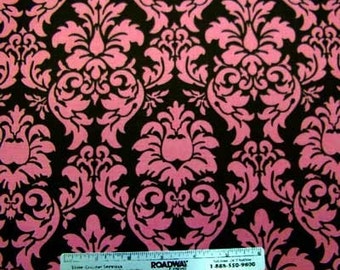 Popular items for pink brown fabric on Etsy