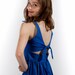 Bright Sky Back Bow Sun Dress